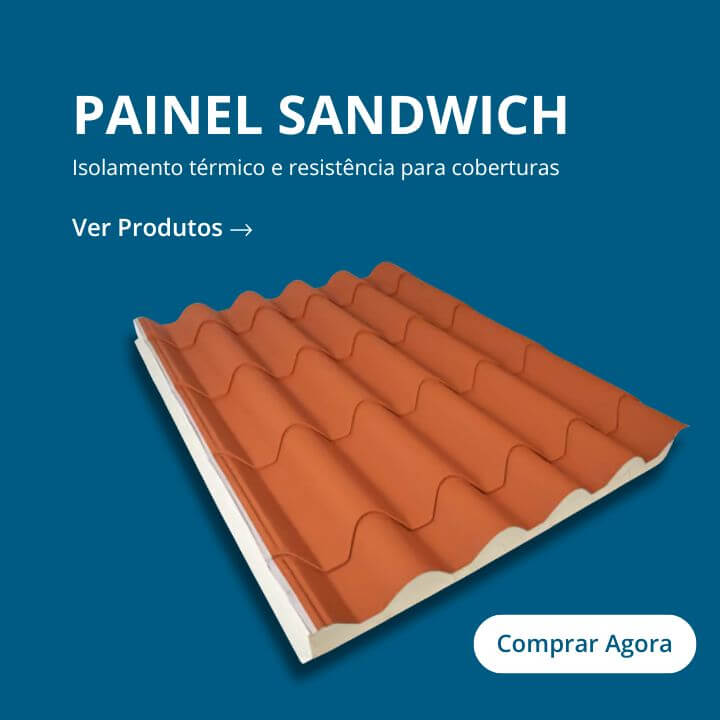 Painel sandwich com excelente isolamento térmico e acústico para coberturas e fachadas. Soluções resistentes, leves e fáceis de instalar. Encontre na Majodir.