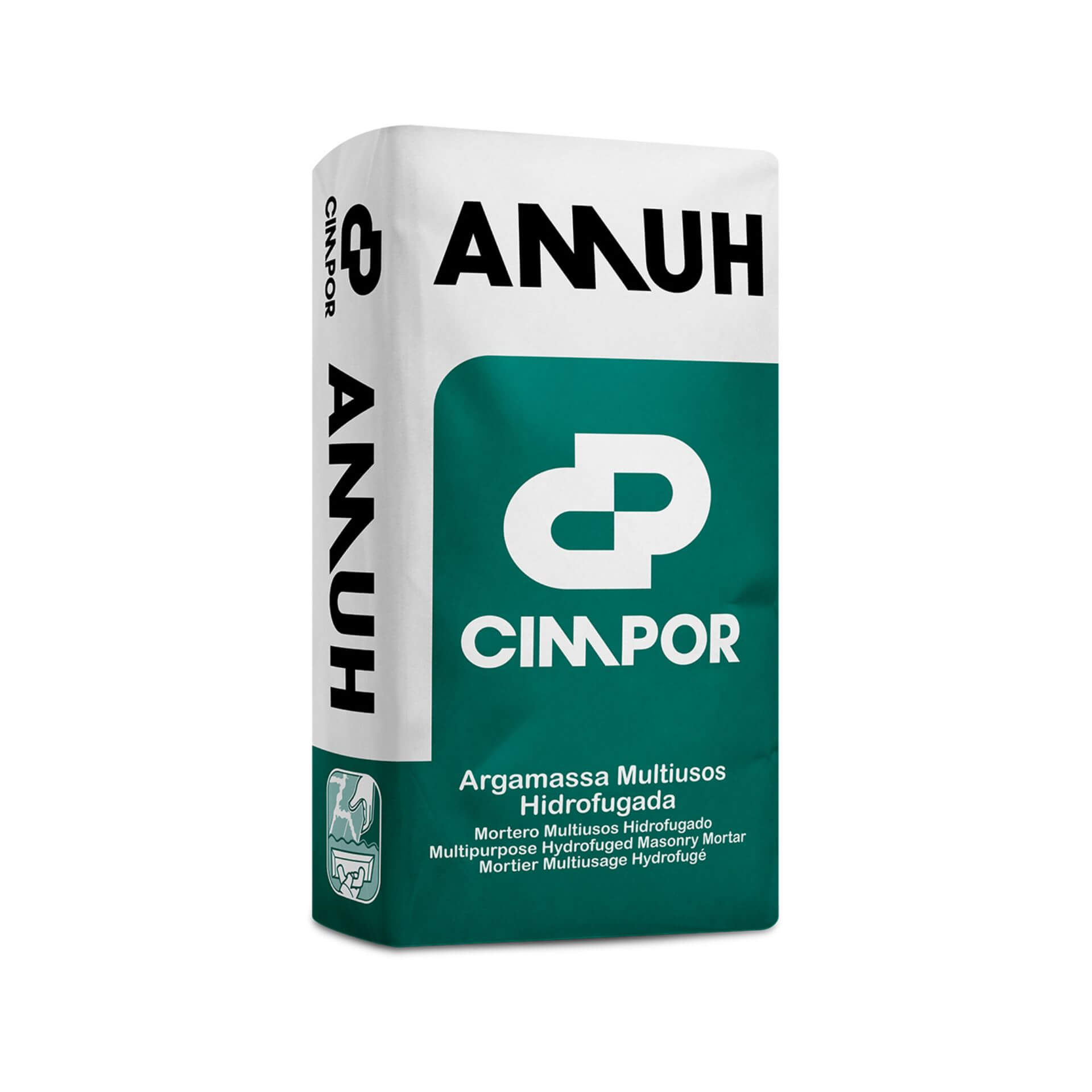 Argamassa Multiusos Hidrofugada AMUH Cimpor