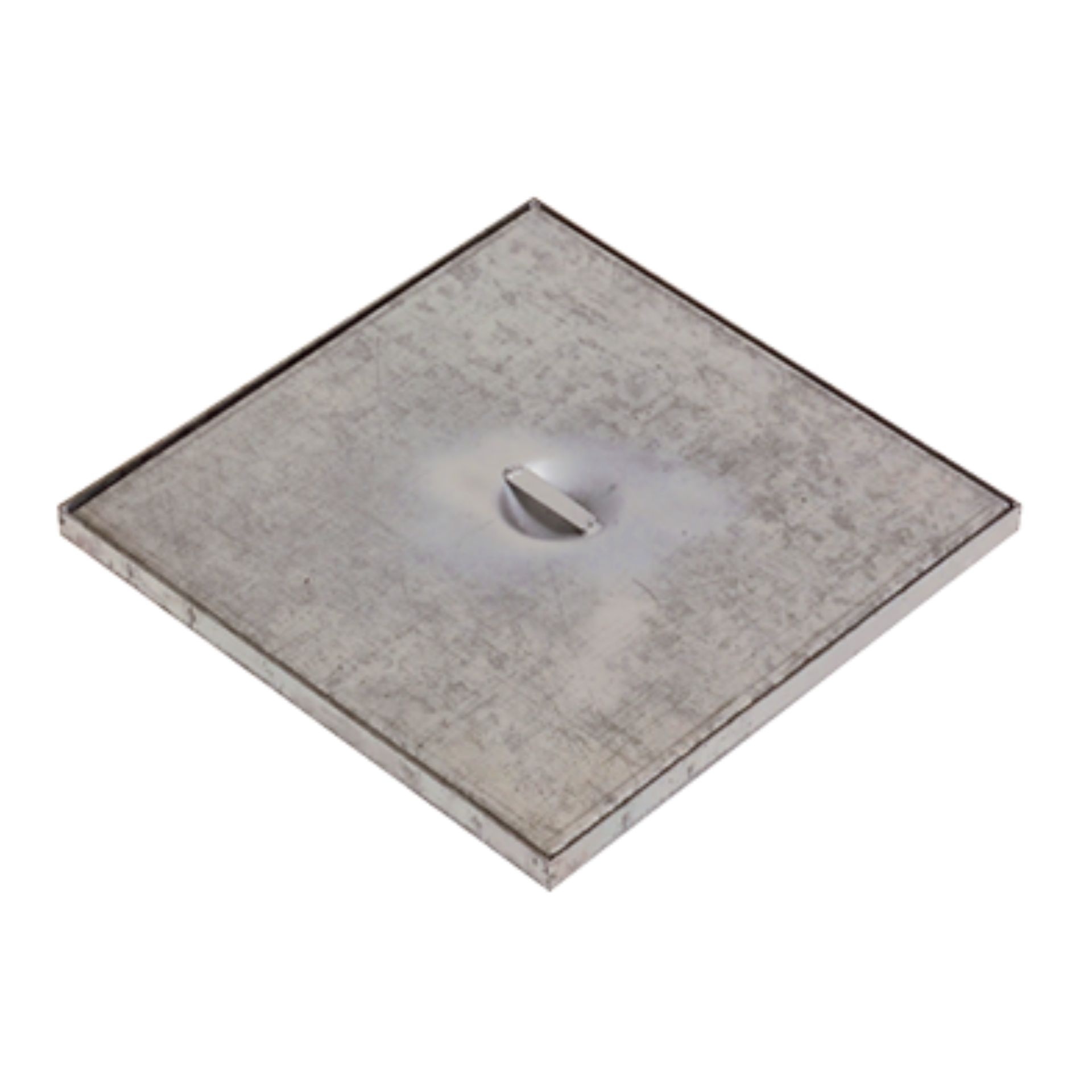 Tampa em Aço Inox Ligeira Rasa