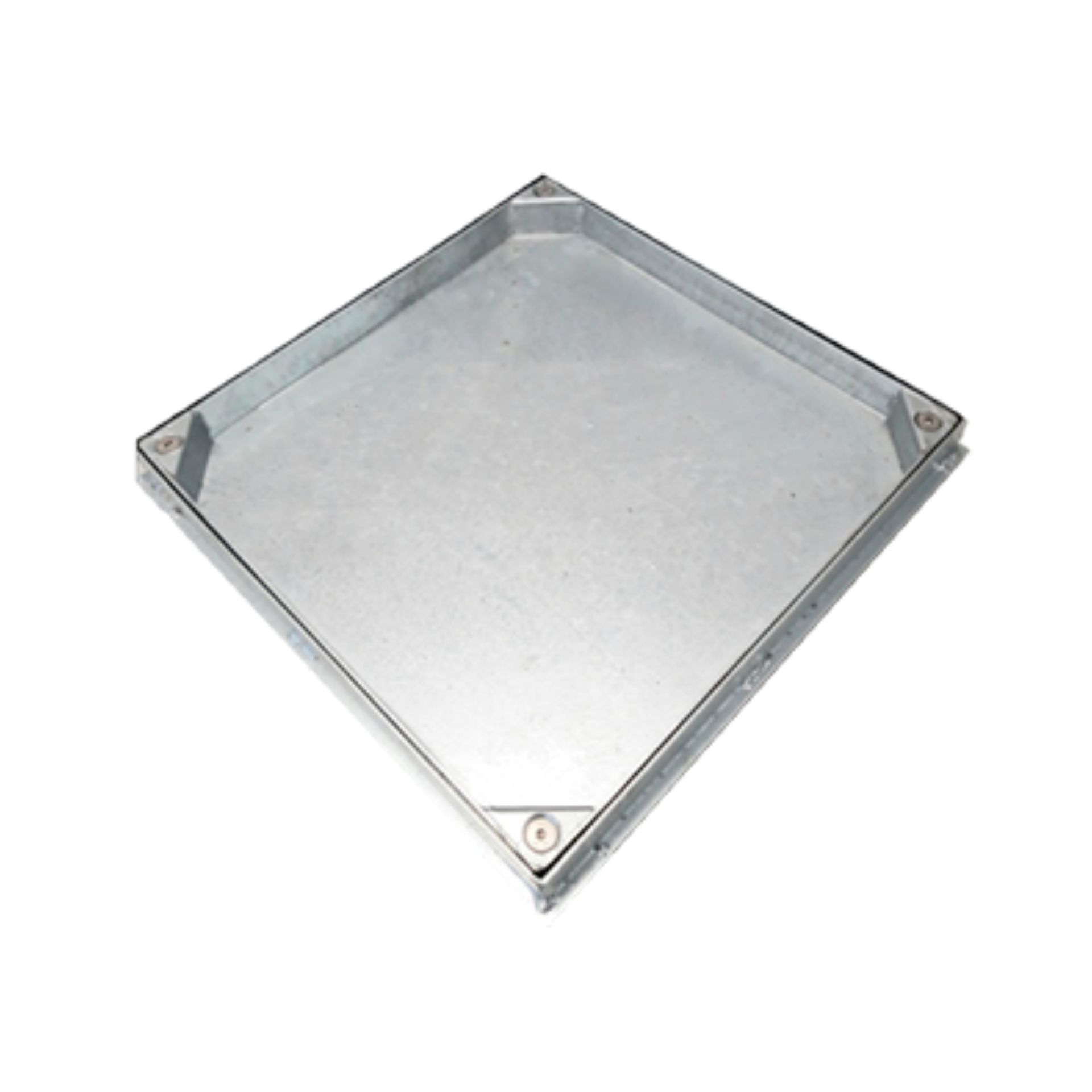 Tampa Estanque Rebaixada Galvanizada