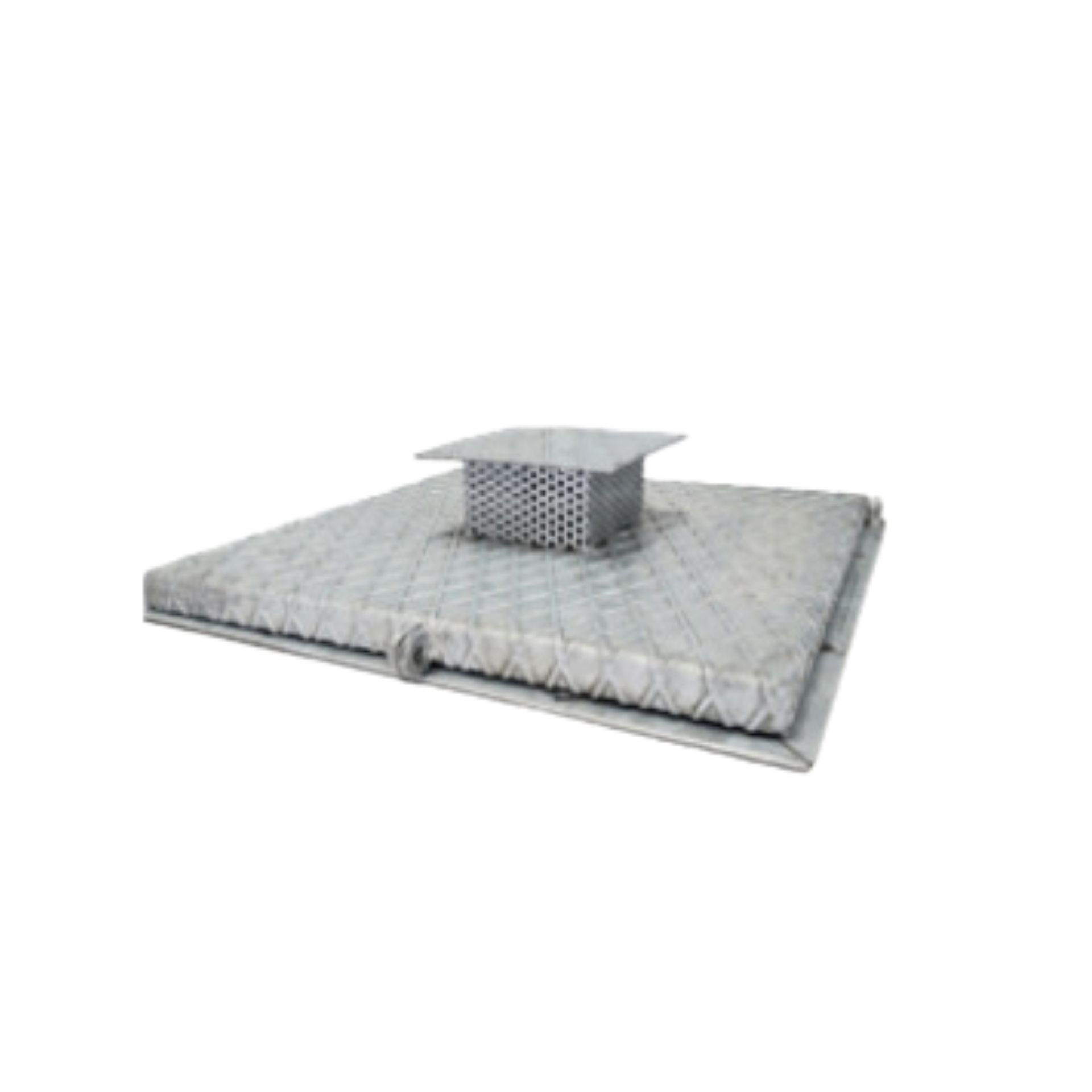 Tampa Xadrez de Poço tipo Alçapão com Respiro