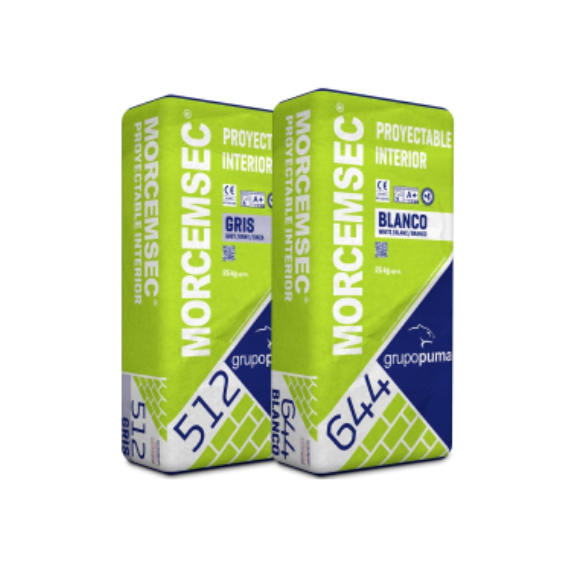 Argamassa Projetável Interior Morcemsec Puma