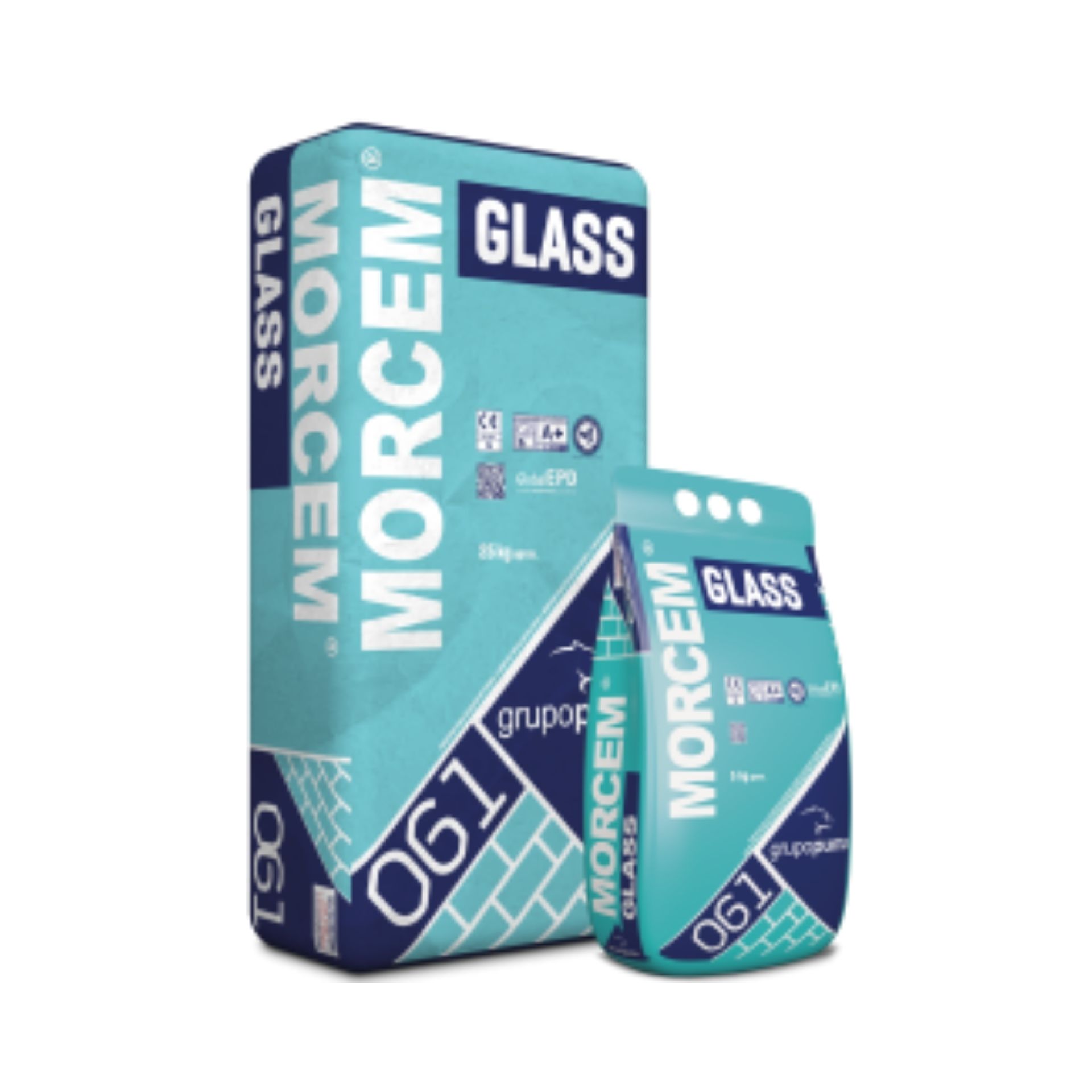 Argamassa de Assentamento de Blocos de Vidro Morcem Glass Puma