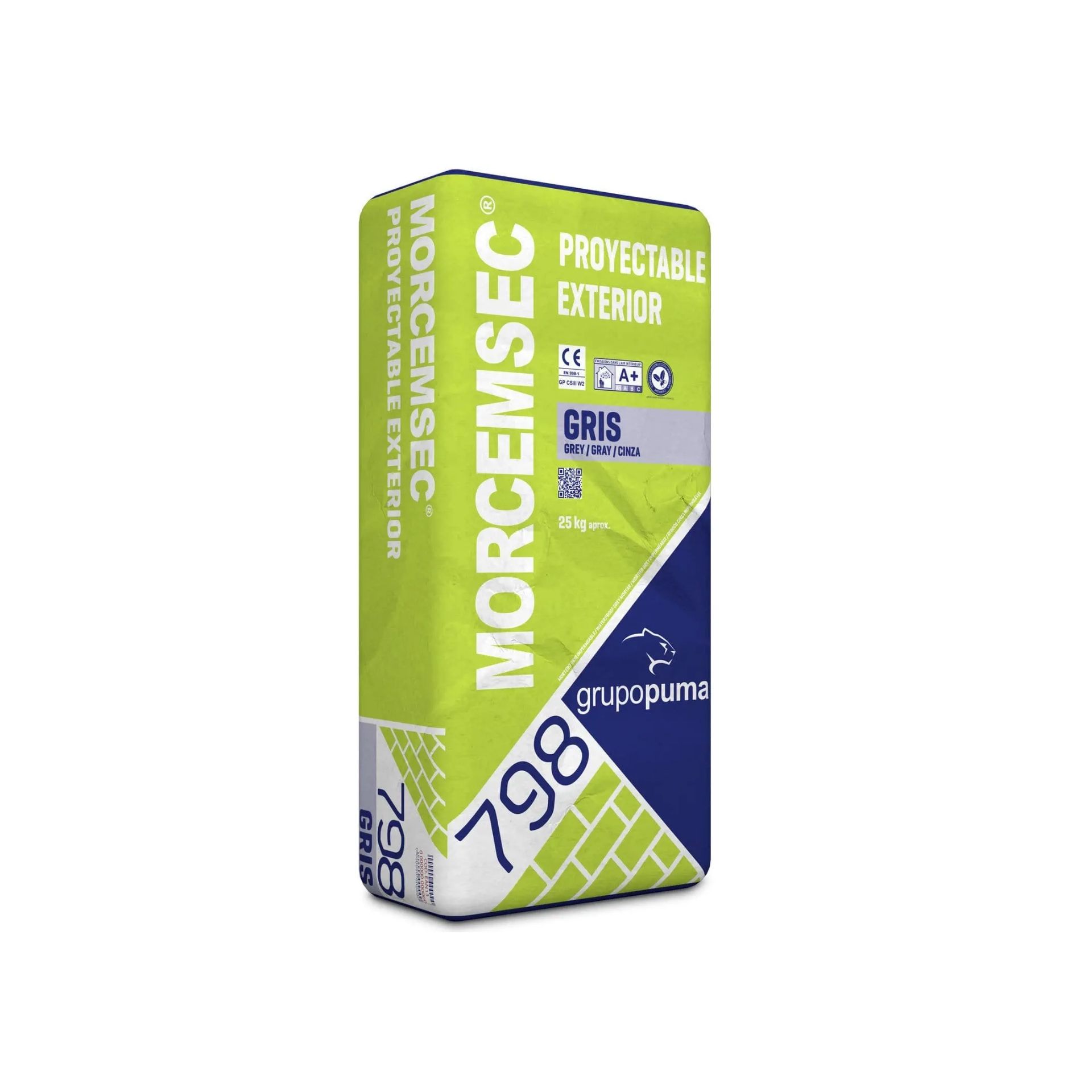 Reboco Projectável Exterior Morcemsec