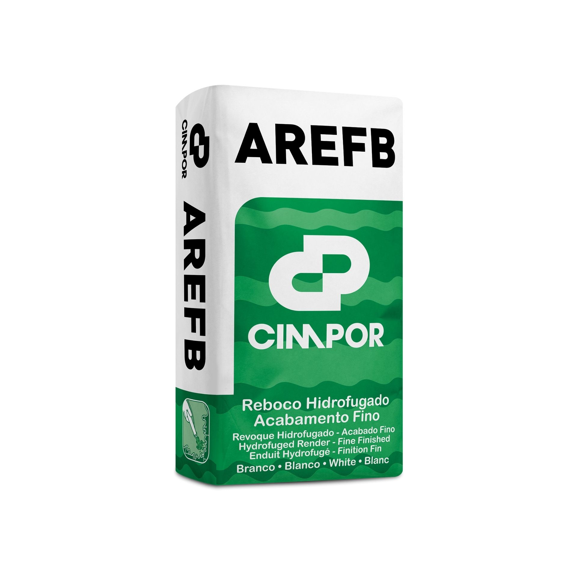 Reboco Exterior Projetável Acabamento Fino Cimpor