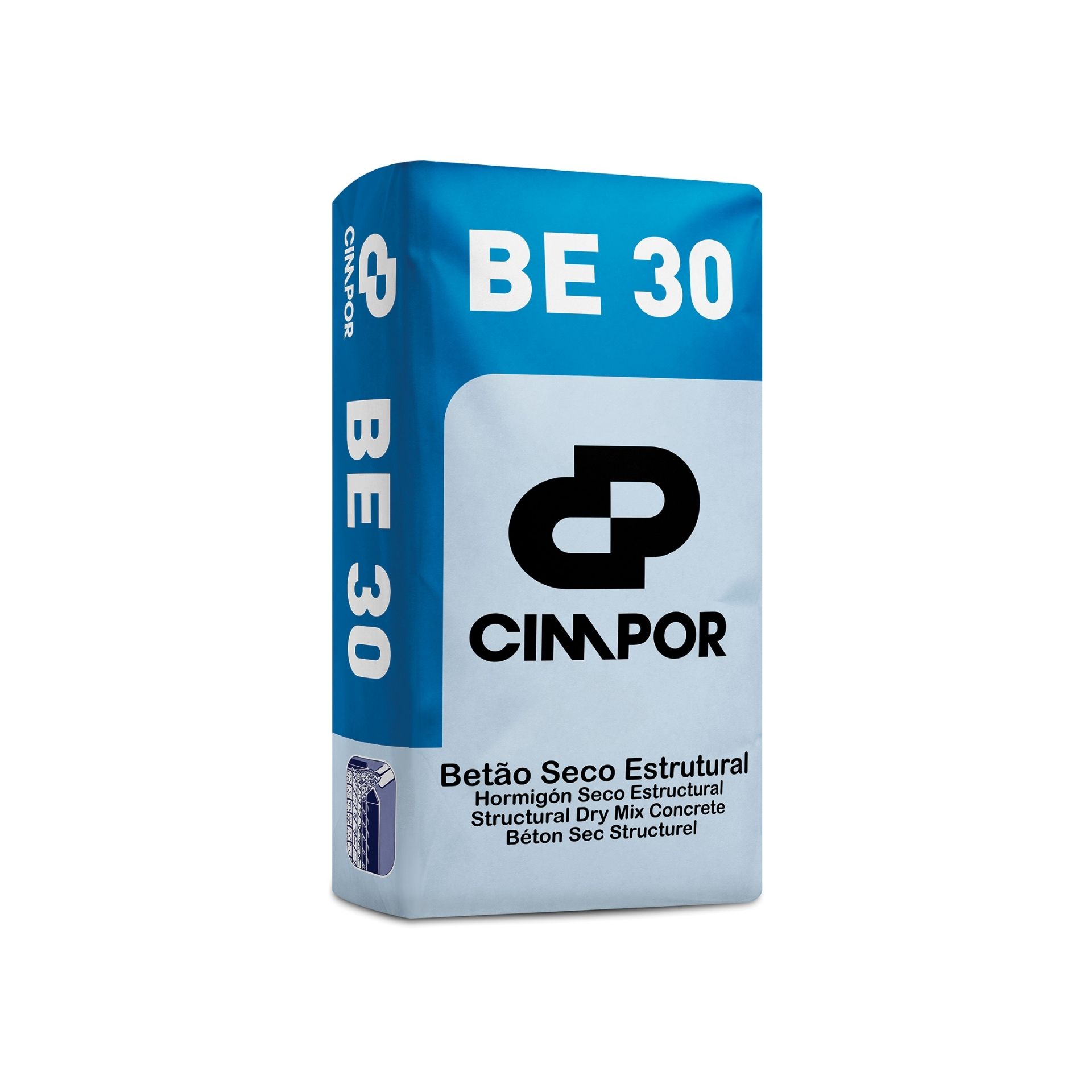 Betão Seco Estrutural BE 30 Cimpor