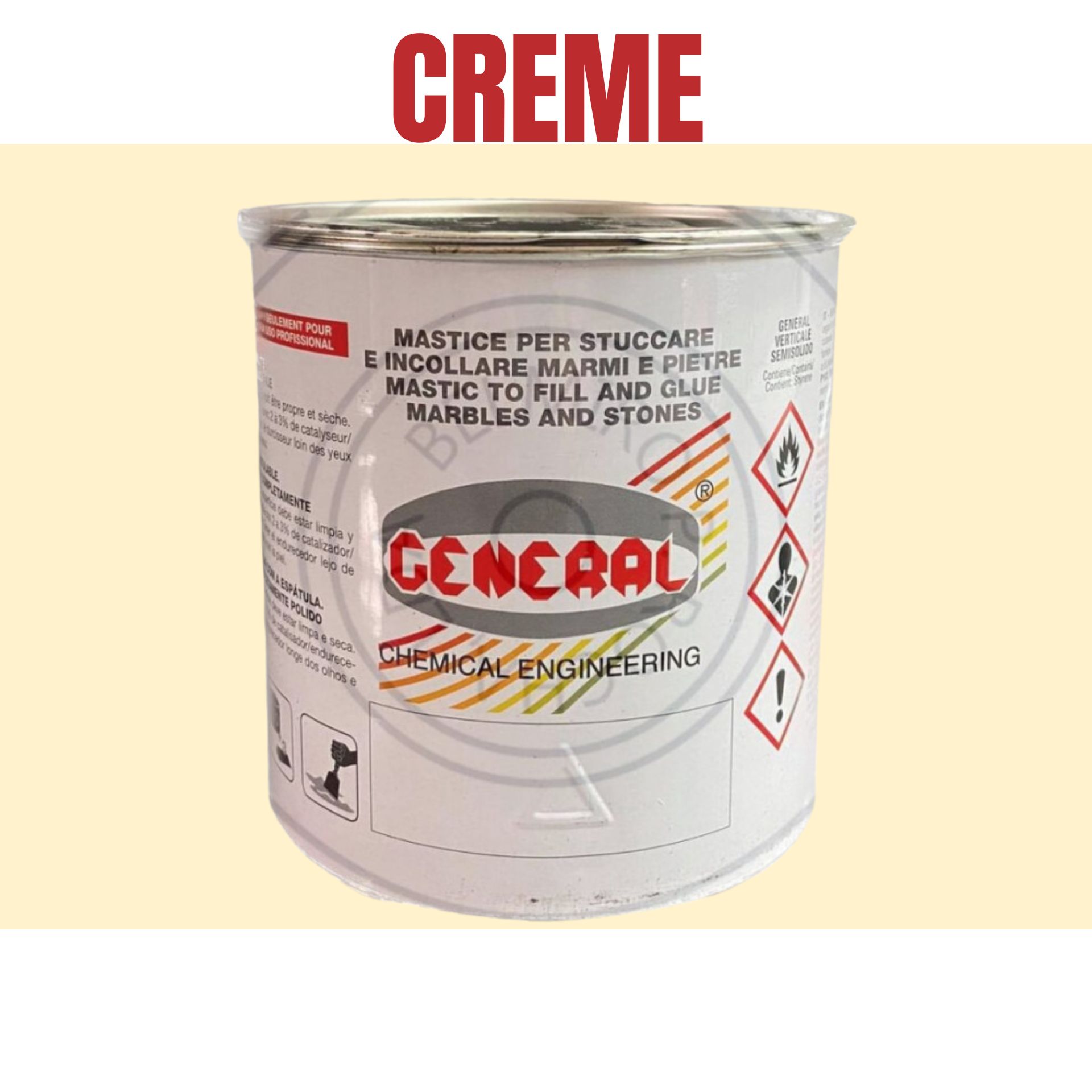 Cola para Pedra General