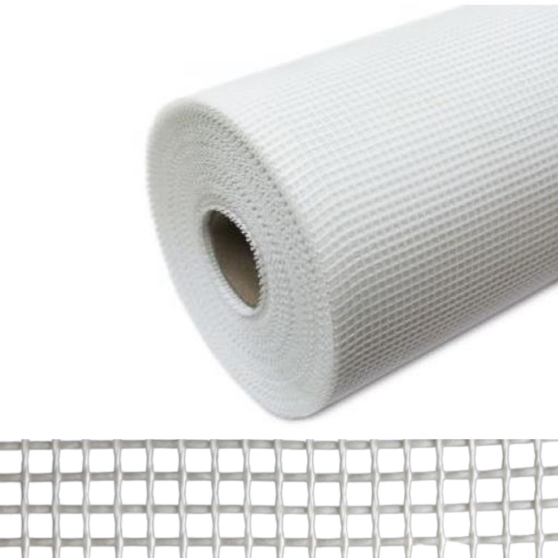 Rede de Fibra de Vidro Branca 160g