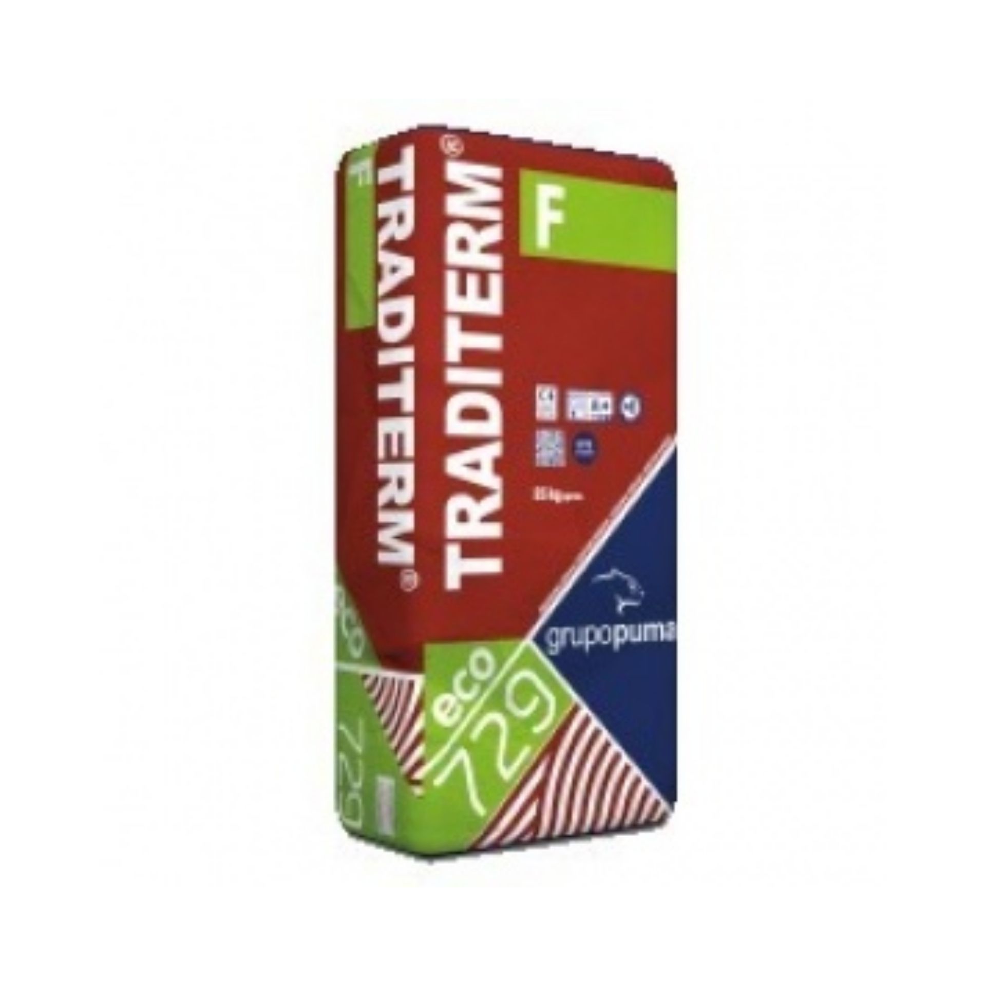 Traditerm F 729 - Argamassa Hidráulica com Fibra para Capoto