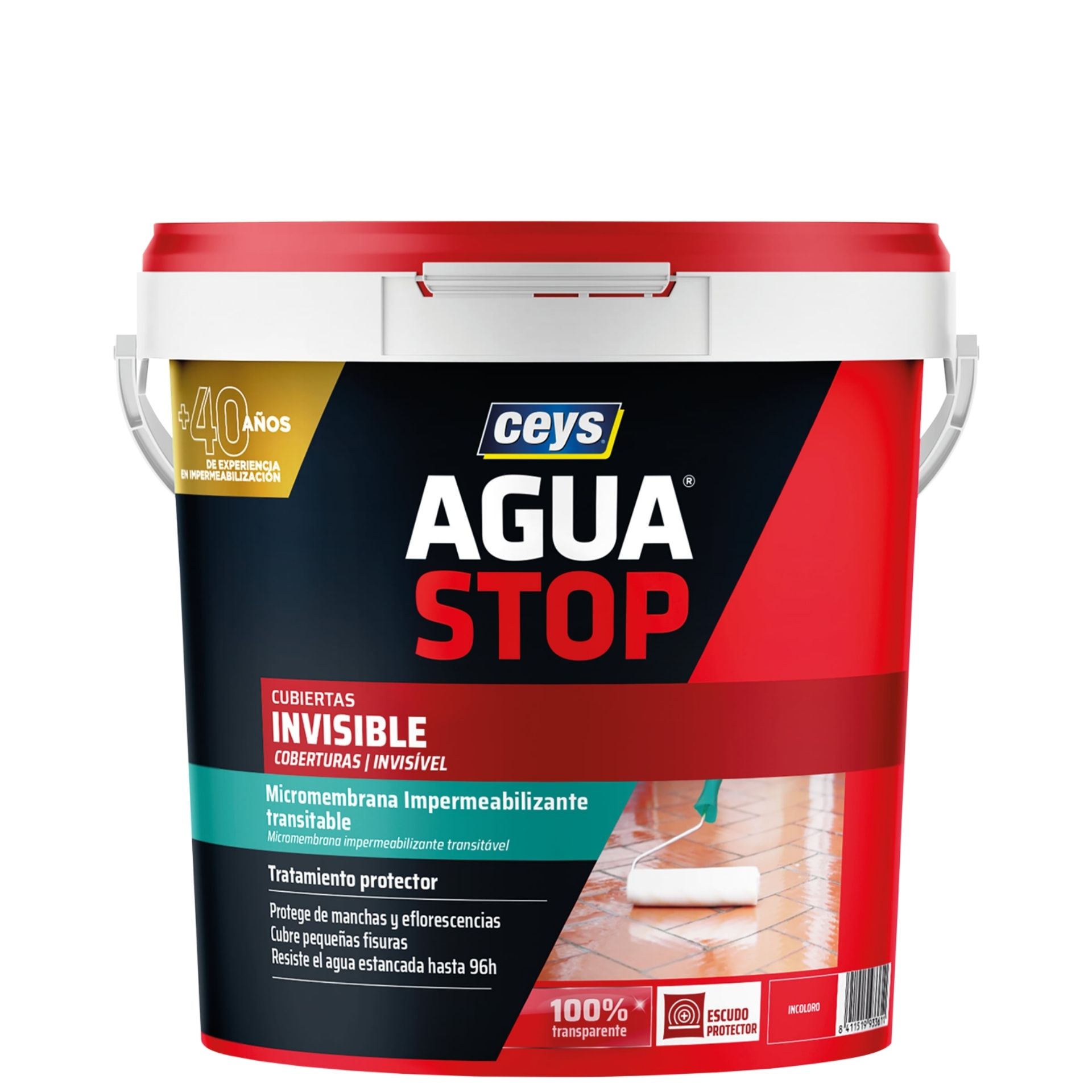 AGUASTOP Invisível - Micro Membrana Impermeabilizante para Coberturas