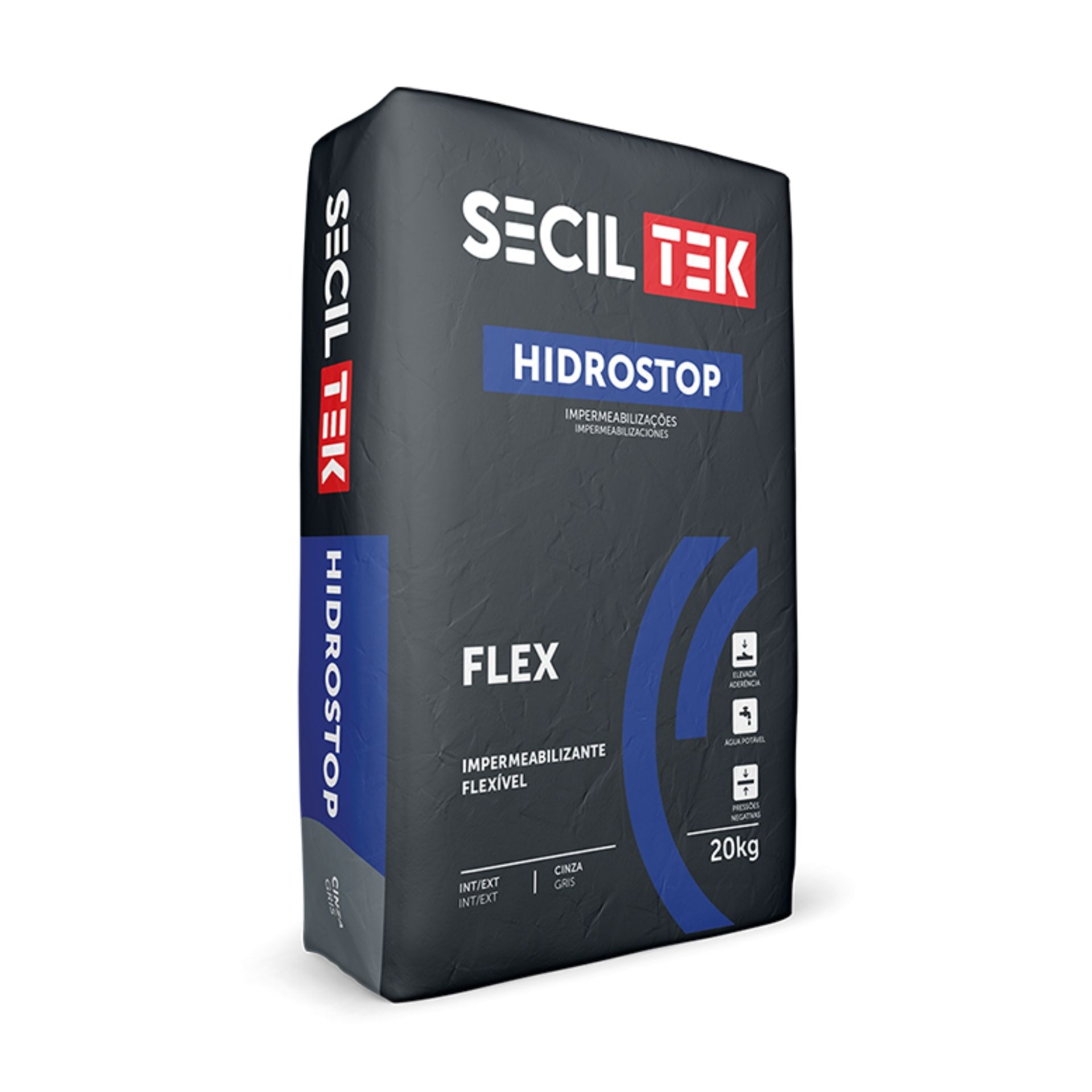 Hidrostop Flex - Argamassa de Impermeabilização Monocomponente