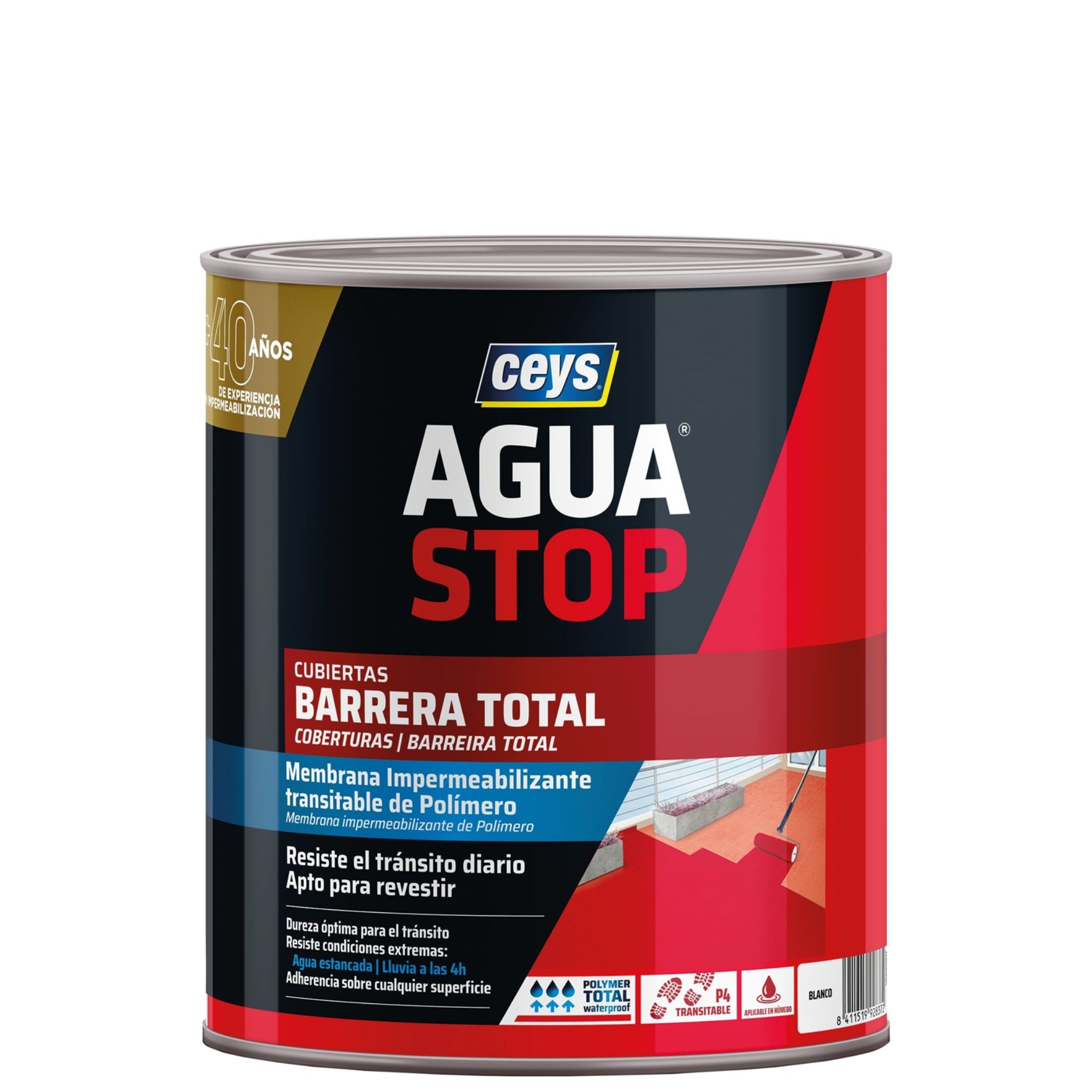 AGUASTOP Barreira Total - Membrana Impermeabilizante para Coberturas