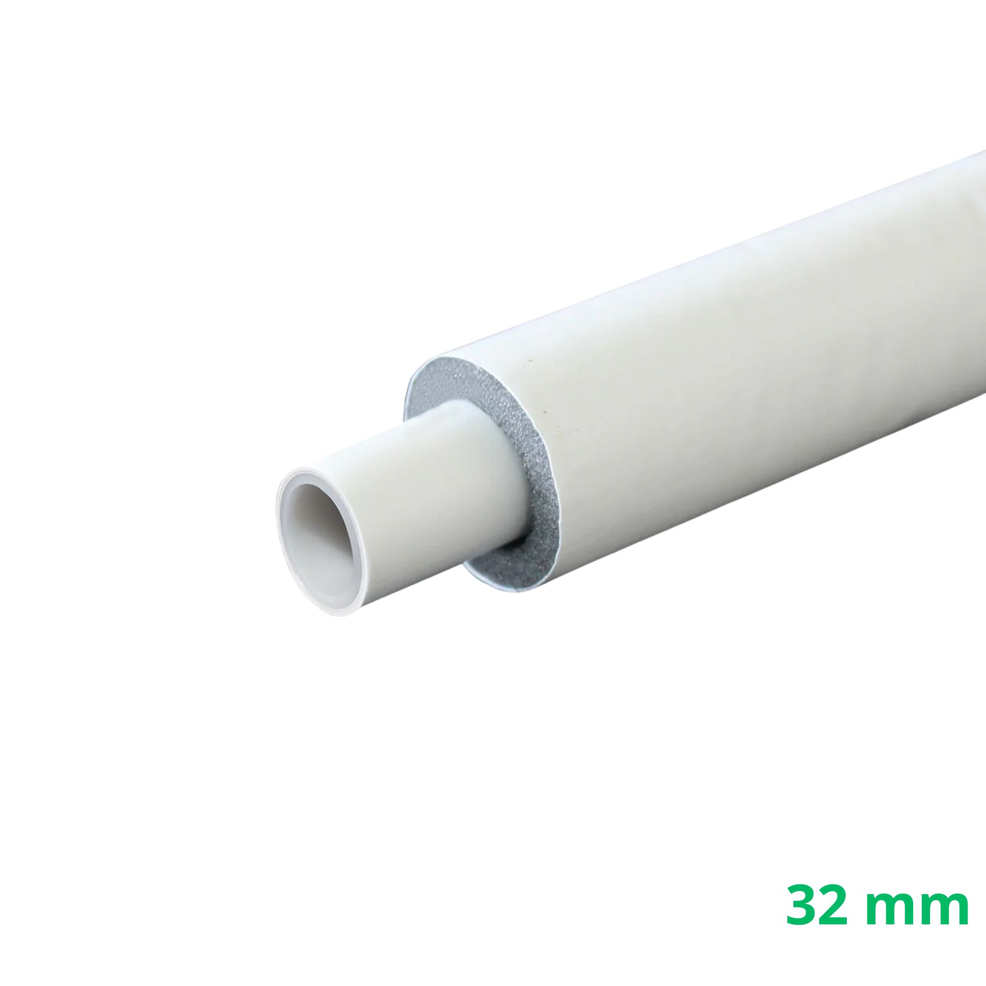 Tubo Multicamada Revestido Branco