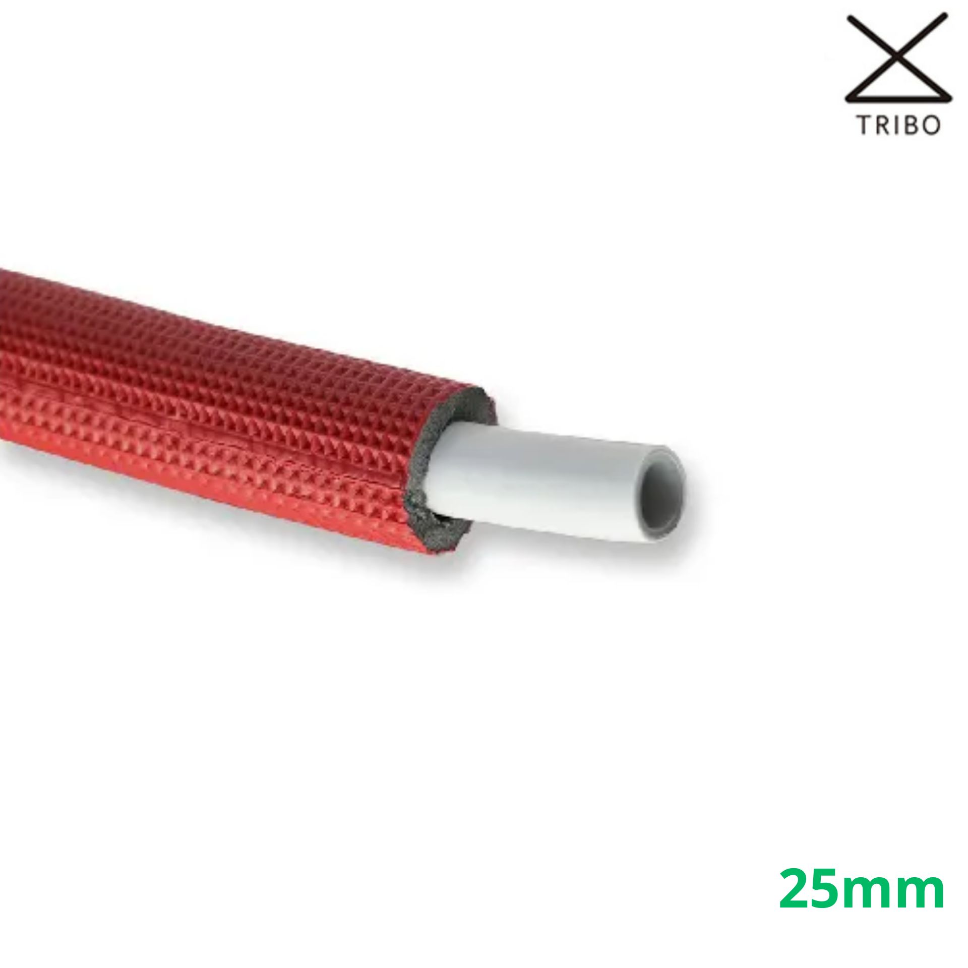 Tubo Multicamada Revestido Vermelho