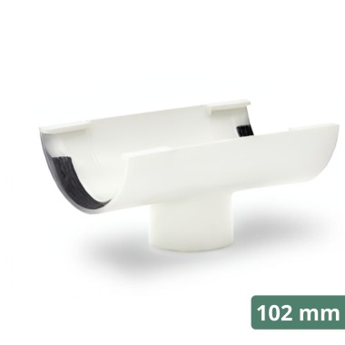 Unio com Descarga para Caleira Branco