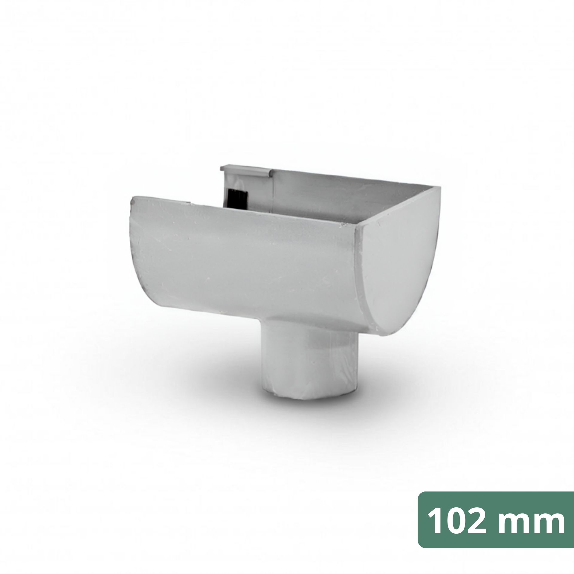 Topo com Descarga para Caleira Branco