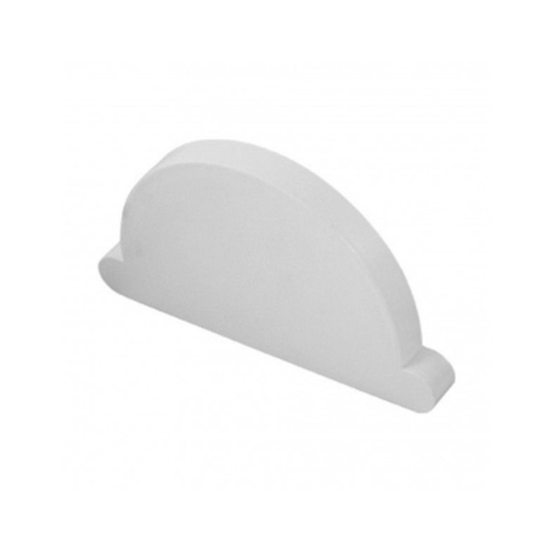 Topo Universal para Caleira Branco 125 mm