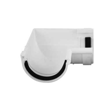ngulo Universal 90 para Caleira Branco 125 mm