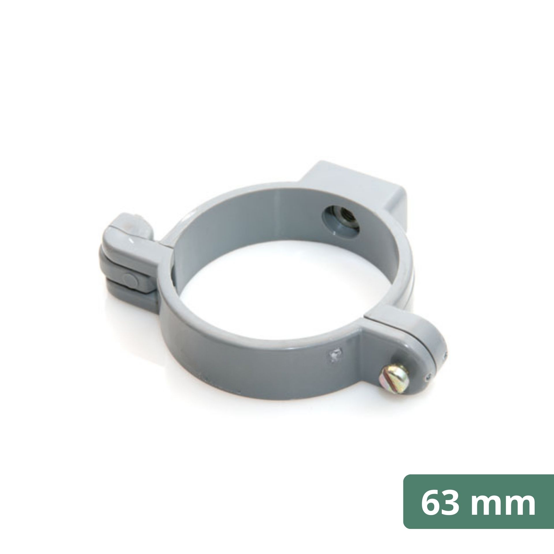 Braçadeira de Coluna Cinza