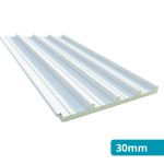 Painel Sandwich 5 Ondas 30 mm Branco