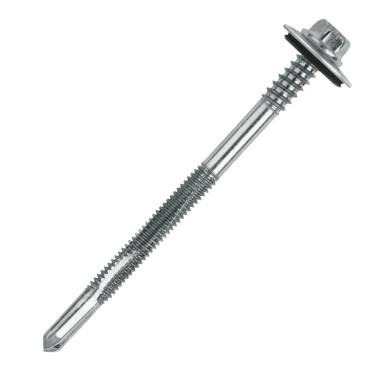 Parafuso Autoperfurante DIN 7504 K Ao Zincado - Com Anilha 25 mm