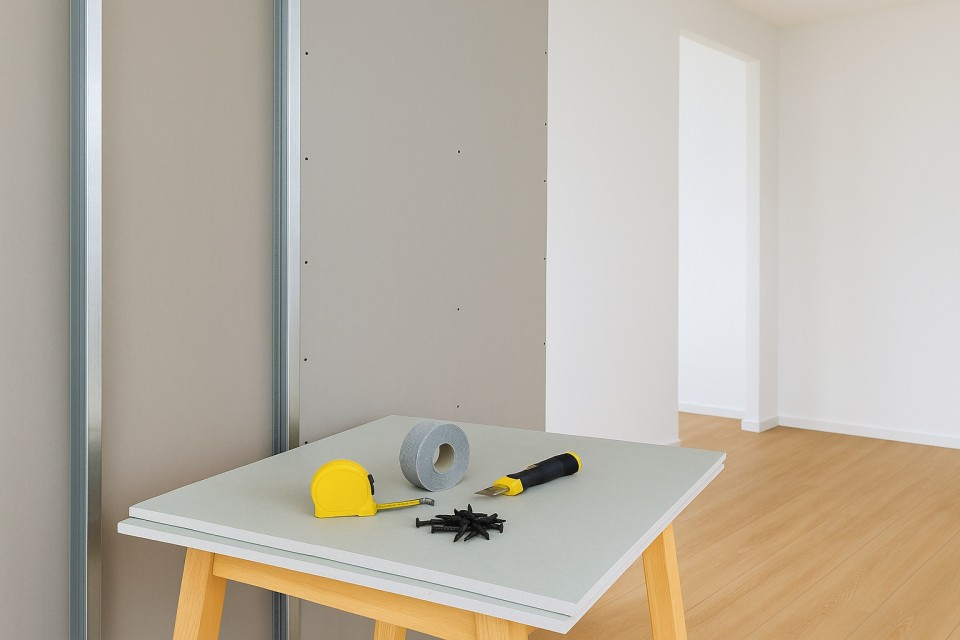 Gesso Cartonado: o material verstil para paredes, tetos e muito mais