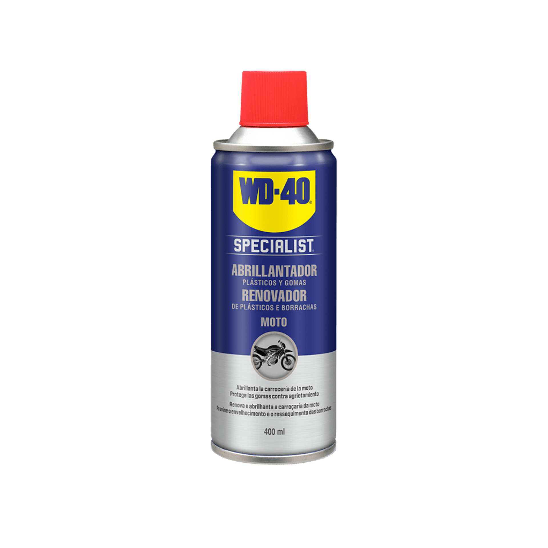 WD-40 Specialist Moto Renovador de Plásticos e Borrachas