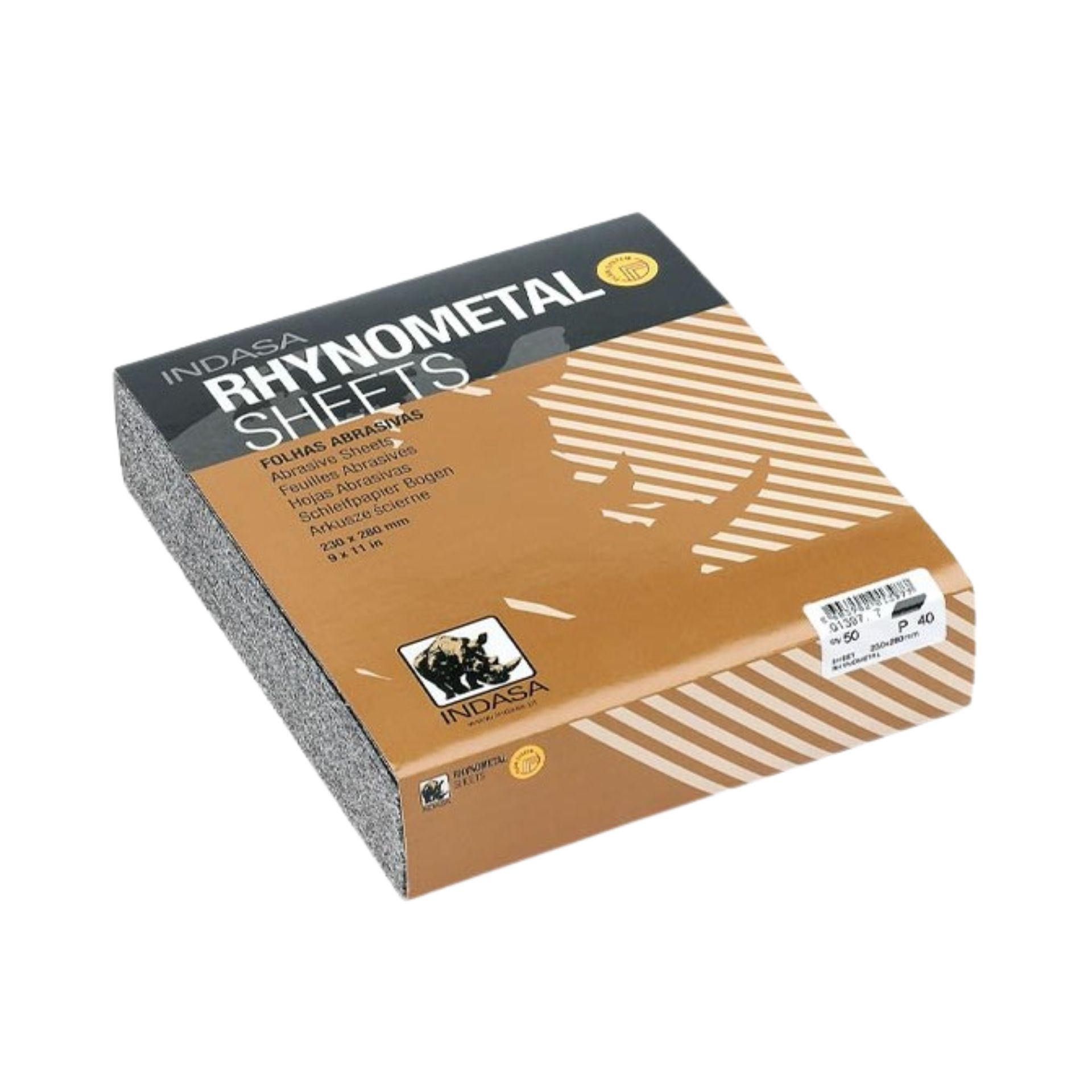 Lixa para Metal Rhynometal - INDASA - Resma