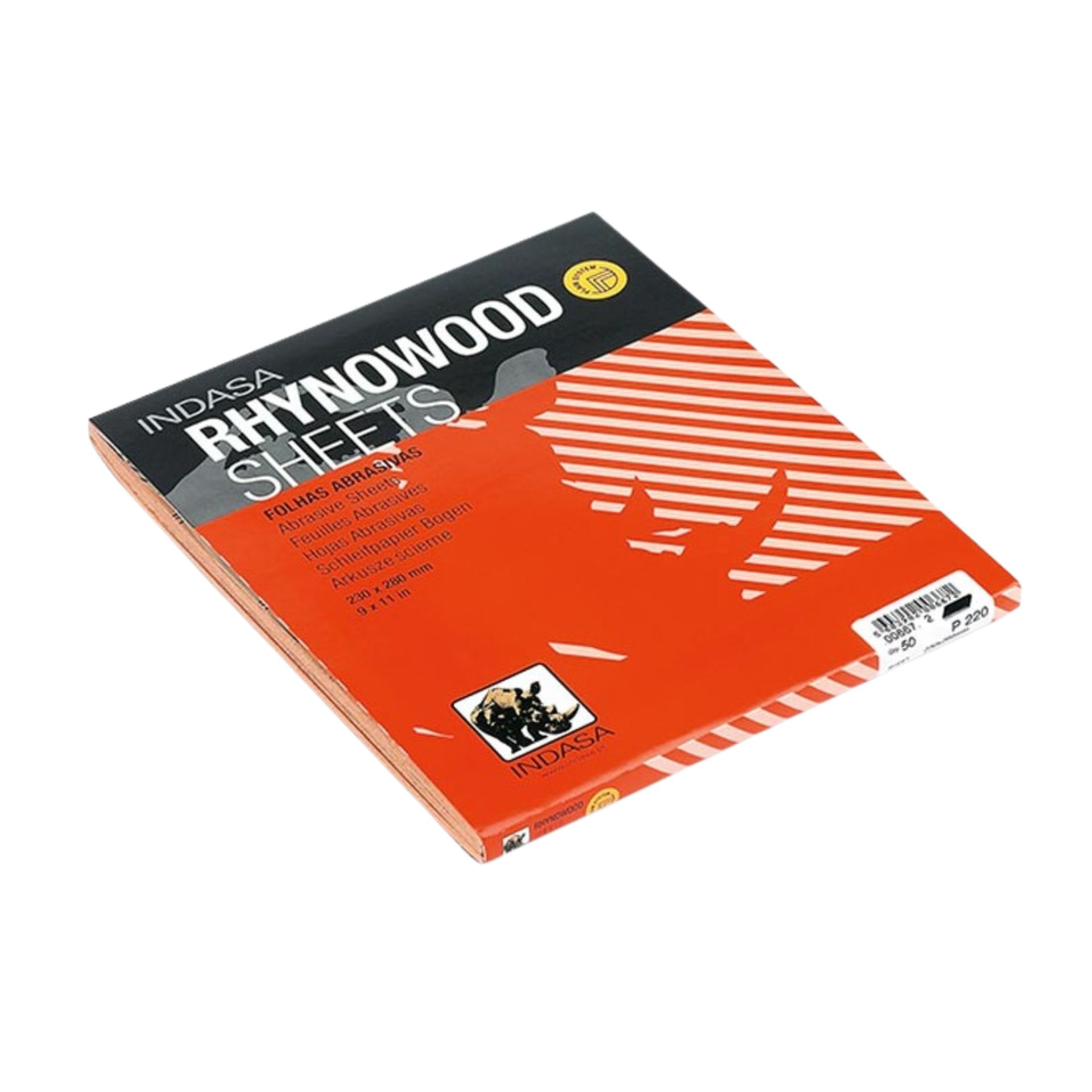 Lixa para Madeira Rhynowood - INDASA - Resma
