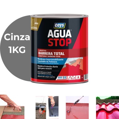 AGUASTOP Barreira Total - Membrana Impermeabilizante para Coberturas