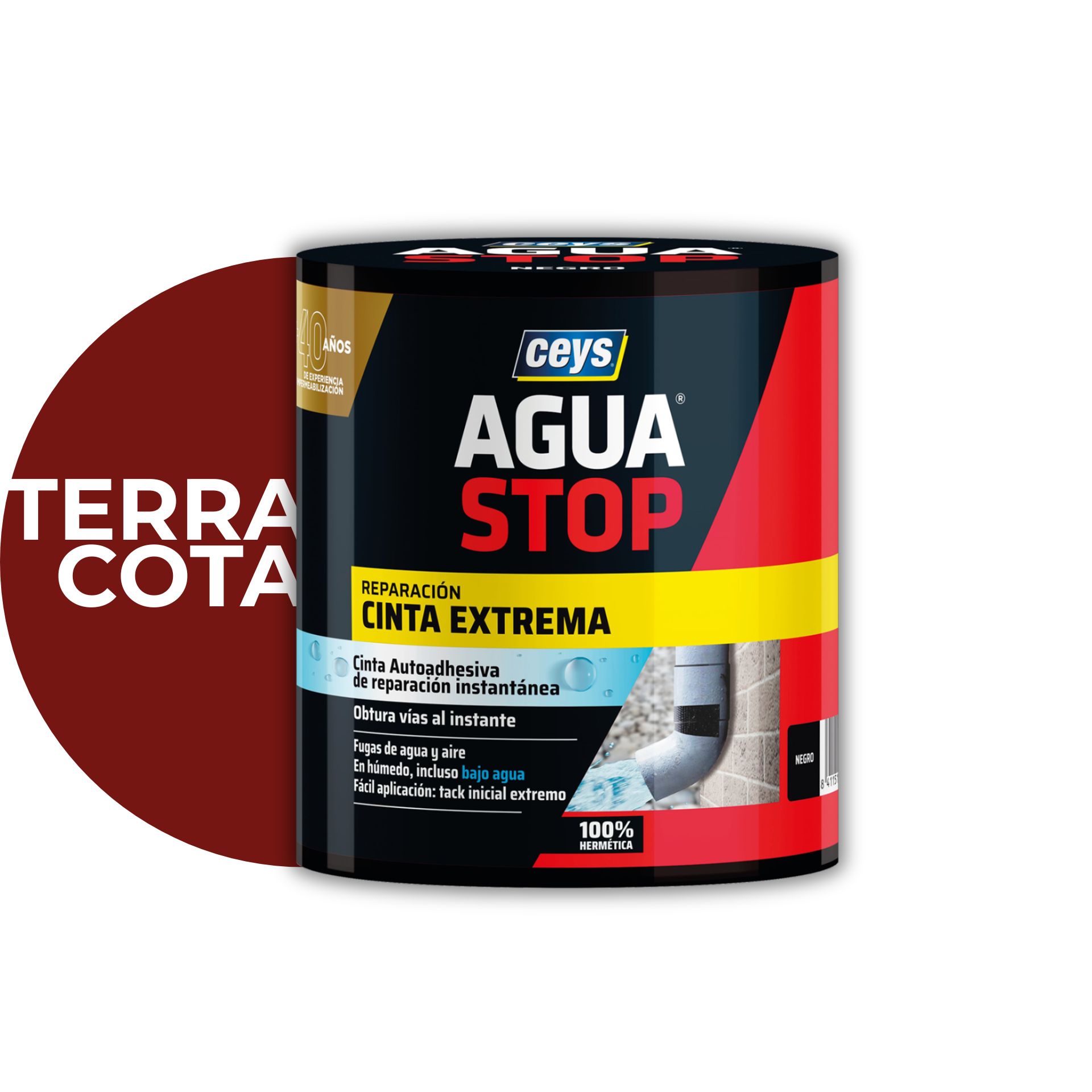 AGUASTOP Banda Butílica - Banda Impermeável de Alta Resistência