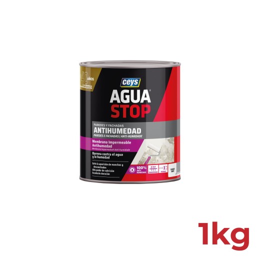 AGUASTOP Anti Humidade - Membrana Imperme�vel para Paredes e Fachadas