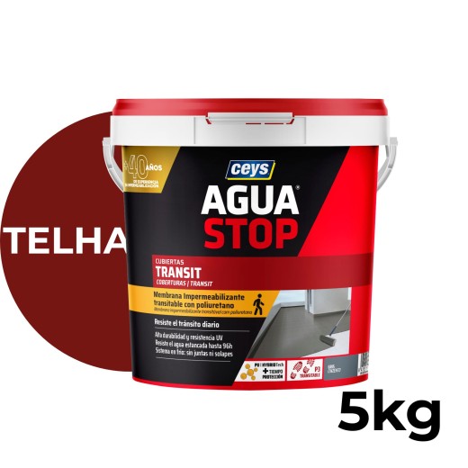 AGUASTOP Transit - Membrana Impermeabilizante para Coberturas