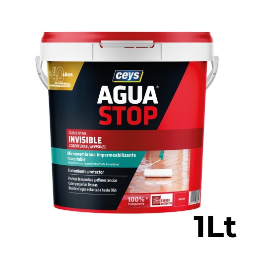 AGUASTOP Invis�vel - Micro Membrana Impermeabilizante para Coberturas