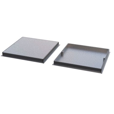 Tampa Estanque Rebaixada Galvanizada