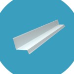 Remate Lateral de Encosto Painel Sandwich 5 Ondas