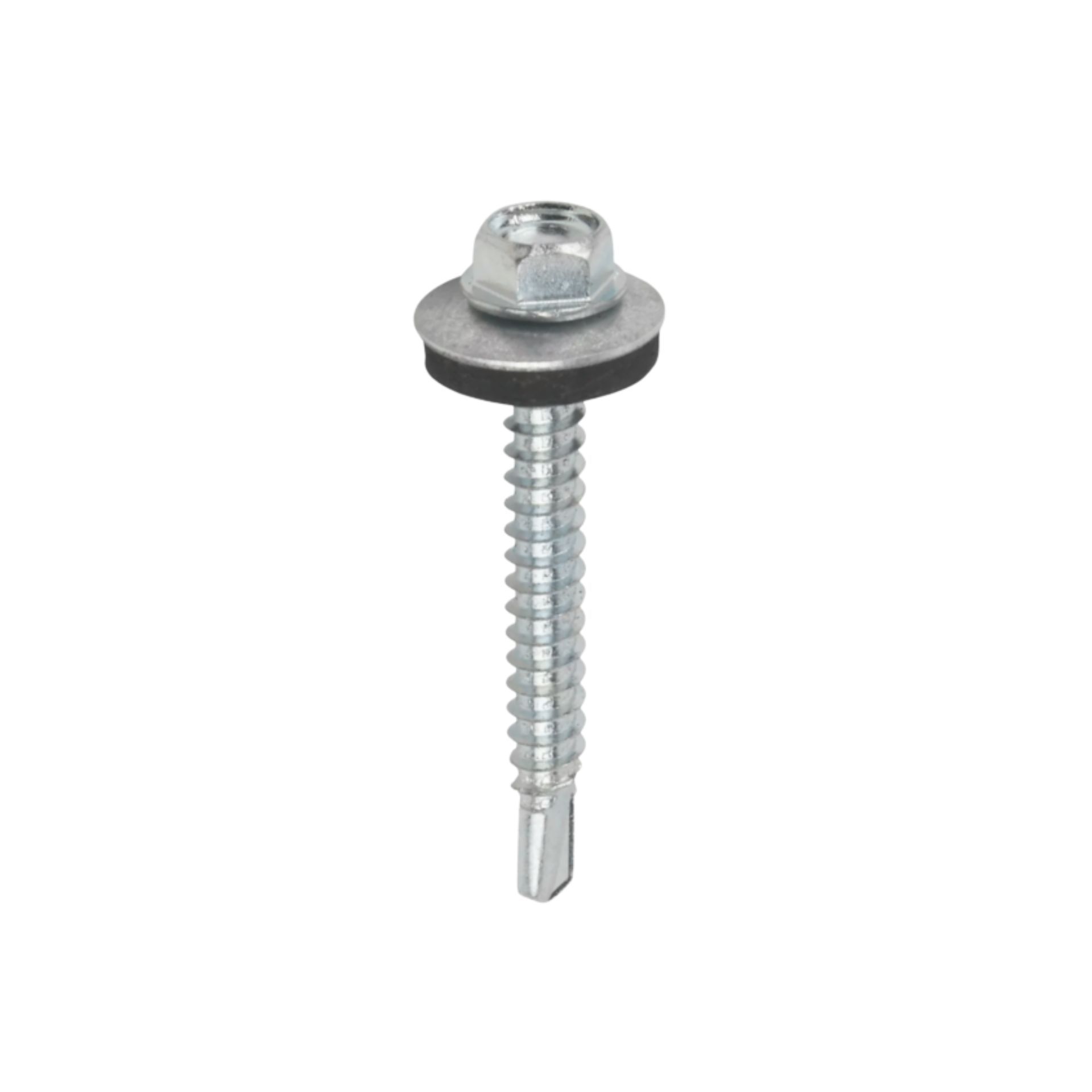 Parafuso Autoperfurante DIN 7504 K Aço Zincado - Com Anilha 25 mm