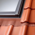 Rufo para Janela de Telhado VELUX EDW - PRO Saia Terracota