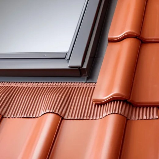 Rufo para Janela de Telhado VELUX EDW - PRO Saia Terracota