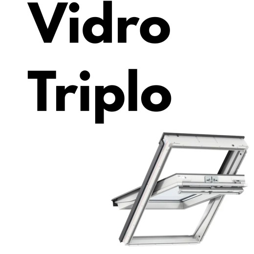 Janela VELUX GGL Manual Basculante - Vidro Triplo