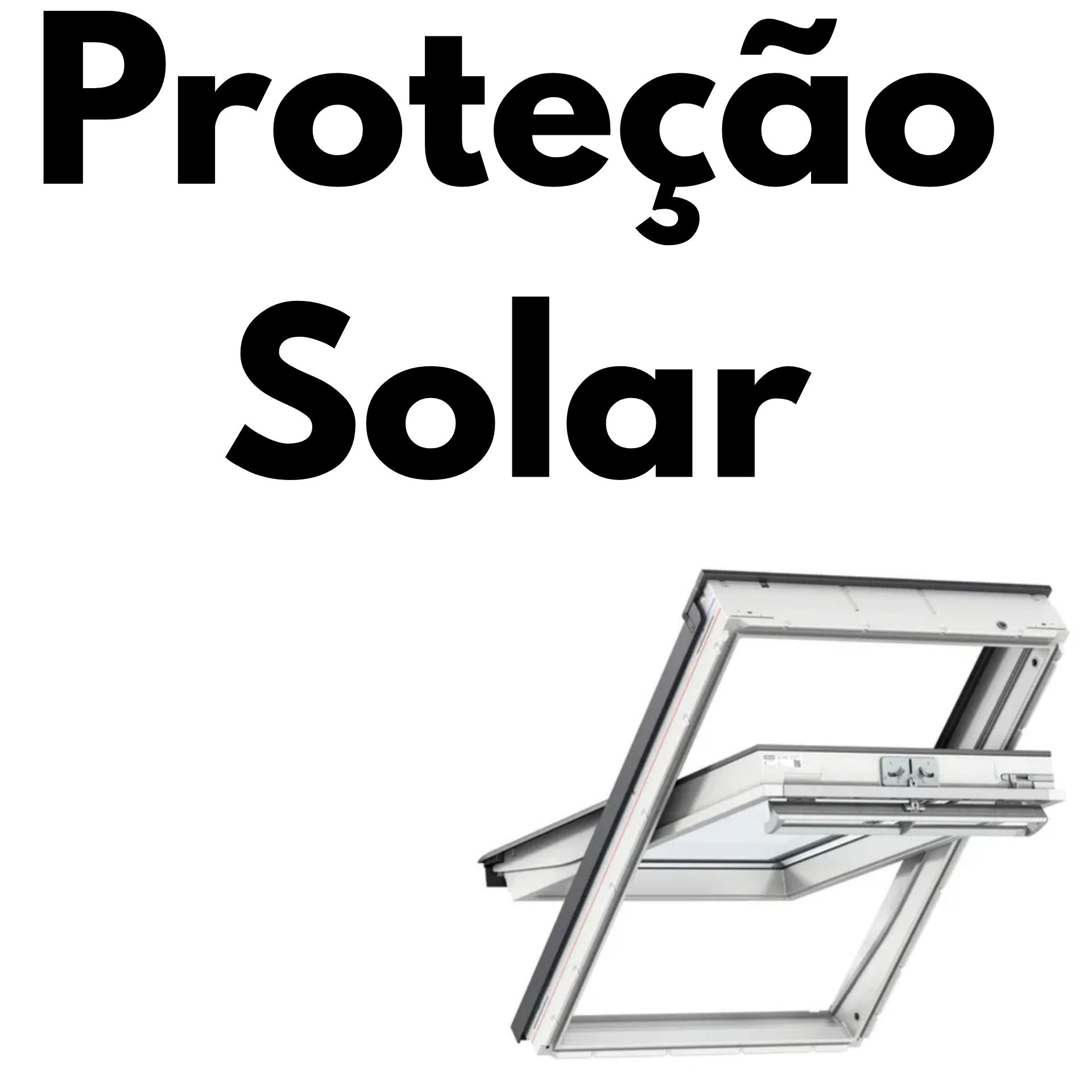 Janela VELUX GGL Manual Basculante - Proteção Solar