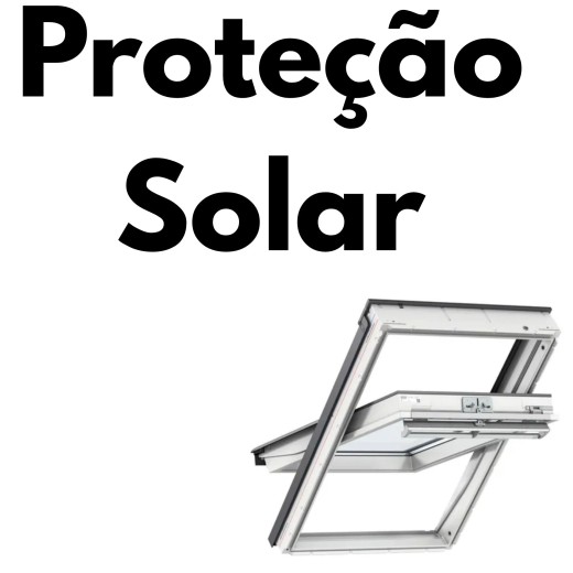 Janela VELUX GGL Manual Basculante - Proteção Solar