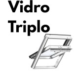 Janela VELUX GGU Manual Basculante
