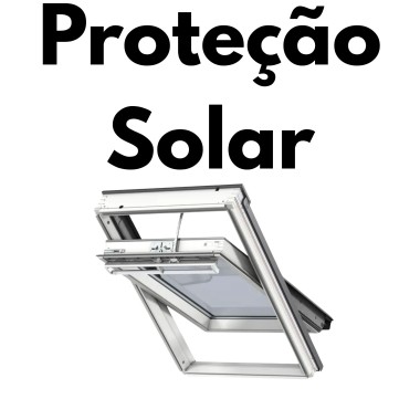 Janela VELUX GGU INTEGRA® Elétrica Basculante - Proteção Solar Janela VELUX GGU INTEGRA® Elétrica Basculante - Proteção Solar